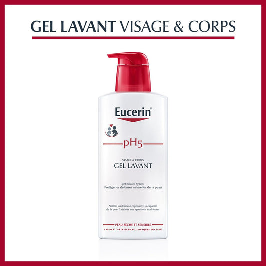 Eucerin PH5 Gel Lavant Peaux Sensibles 400ml