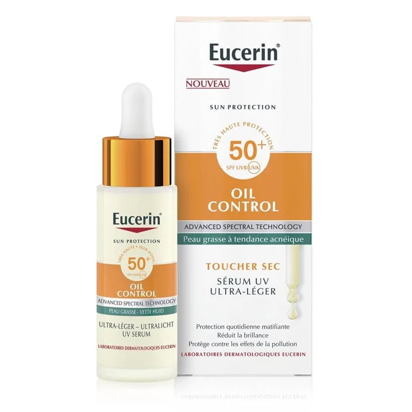 Eucerin Sérum UV Oil Control Ultra-Léger SPF50+