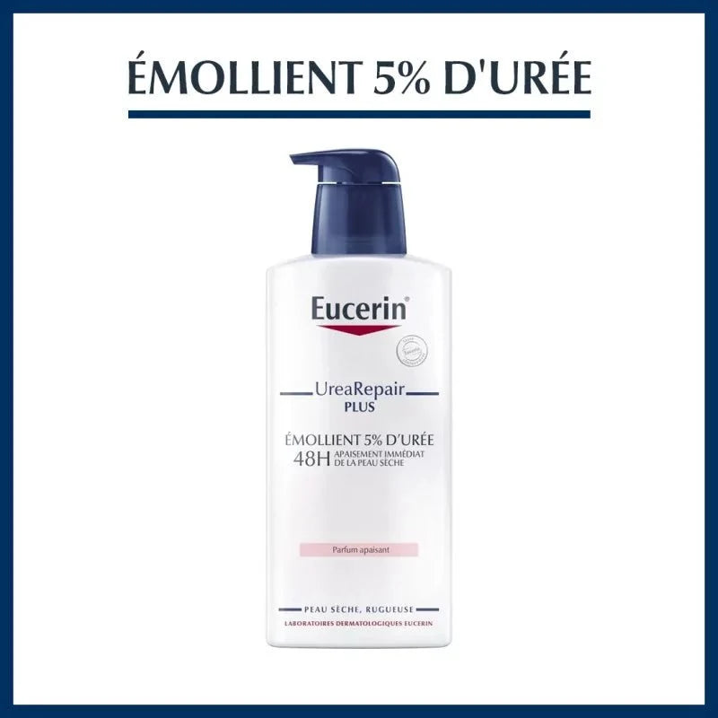Eucerin UreaRepair PLUS Émollient 5% d'Urée Parfumé - 250ml