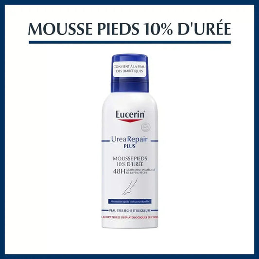 Eucerin UreaRepair PLUS Mousse Pieds 10% d’Urée Hydra-Intensive