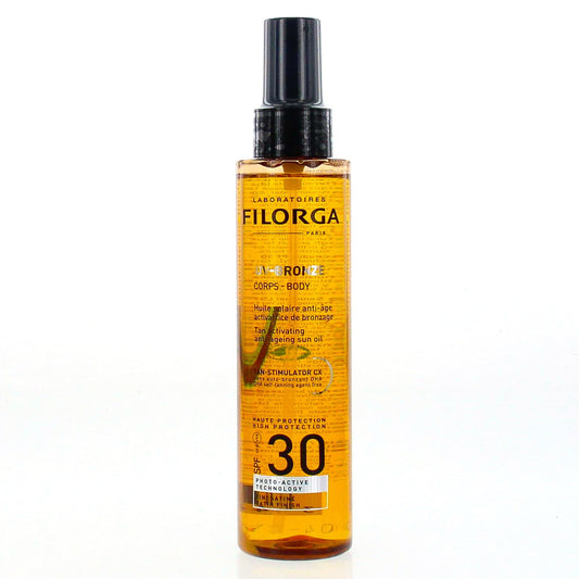 Filorga UV-Bronze Corps Huile Solaire Anti-Âge SPF30 150ml