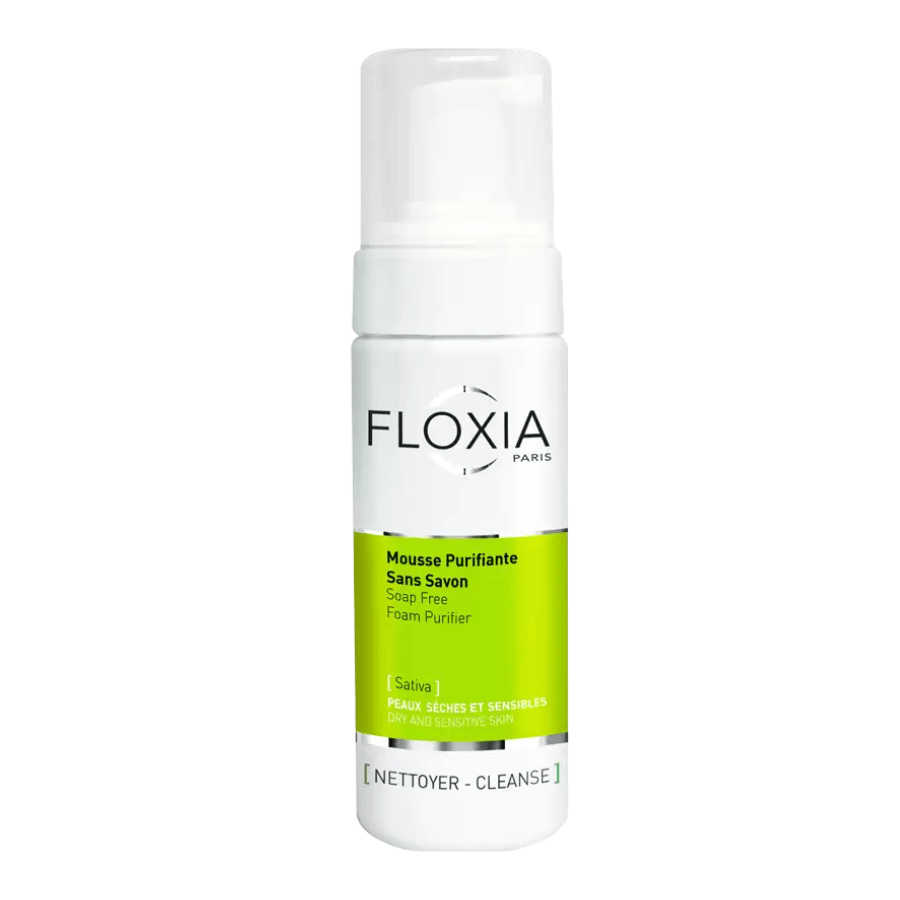 Floxia Mousse Purifiante Sans Savon - Nettoyant Visage 150ml