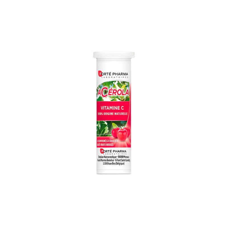 Forté Pharma Acérola Vitamine C – 12 Comprimés