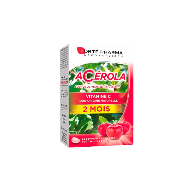 Forté Pharma Acérola Vitamine C - Complément Alimentaire Énergie