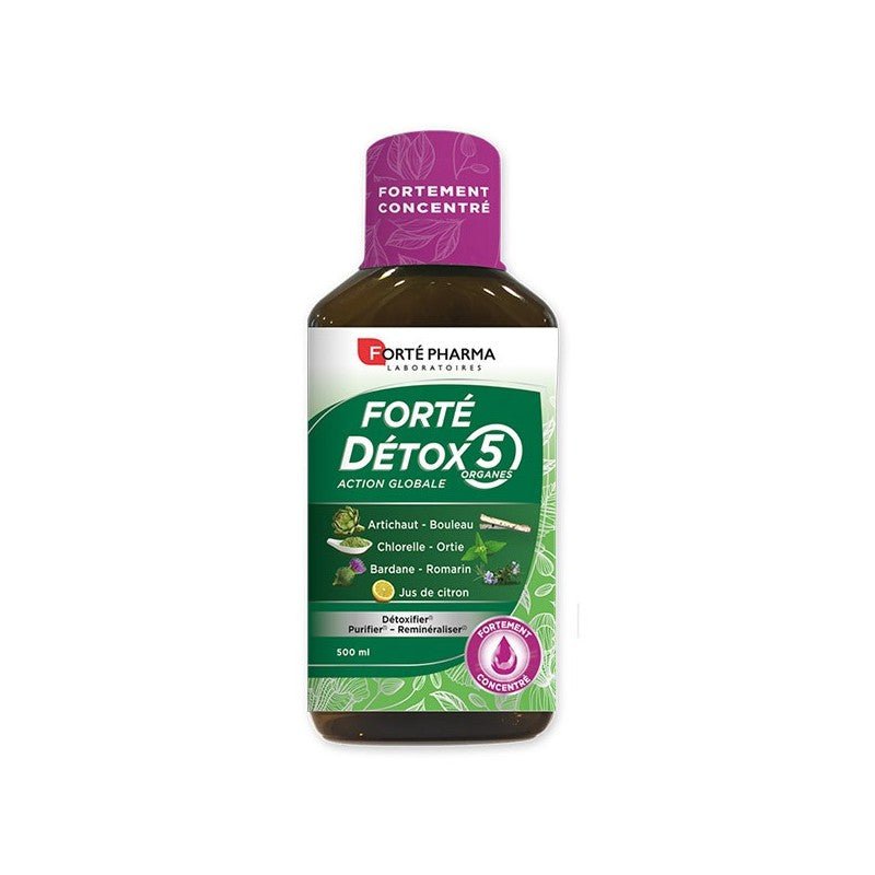 Forté Pharma Détox 5 Organes Action Globale – 500ml