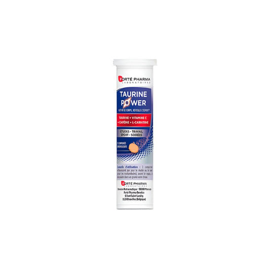 Forté Pharma Energie Taurine Power – Comprimés Effervescents