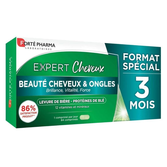 Forté Pharma Expert Cheveux & Ongles - Programme de 3 Mois