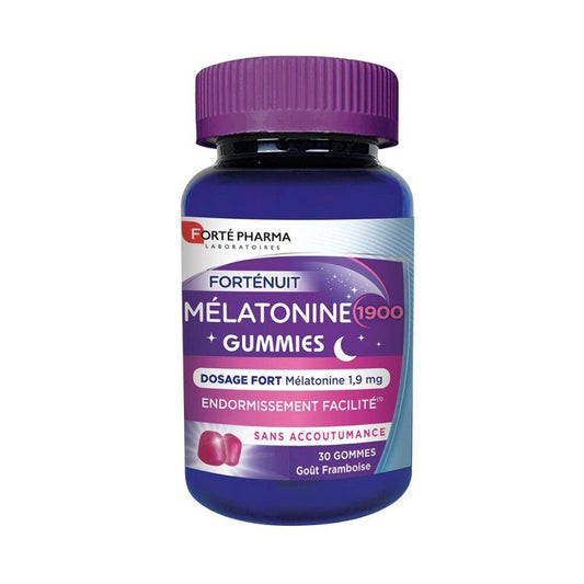 Forté Pharma FortéNuit Mélatonine 1900 Gummies Framboise