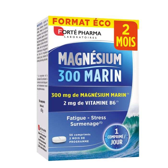 Forté Pharma Magnésium Marin 300 - 56 Comprimés