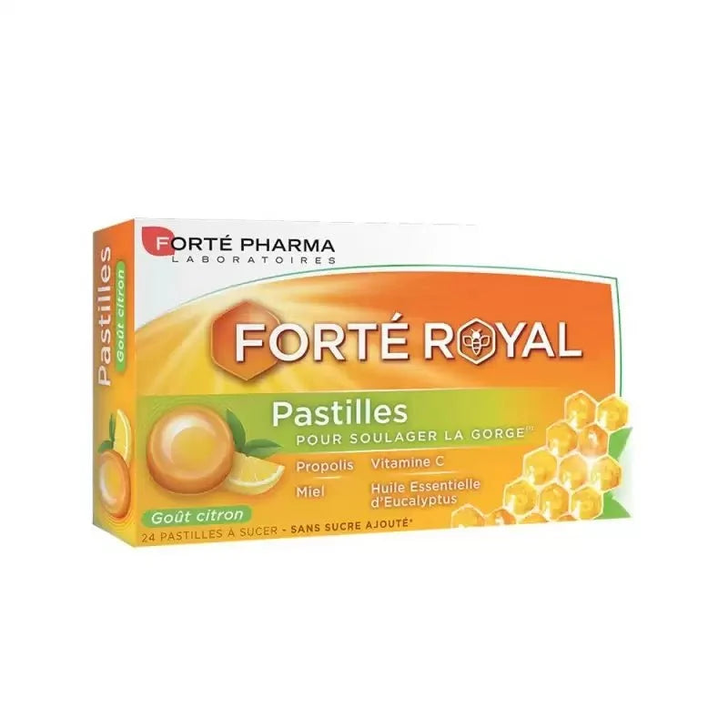Forté Pharma Royal Pastilles Gorge Goût Citron