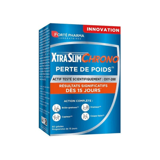 Forté Pharma XtraSlim Chrono Perte de Poids 60 Gélules