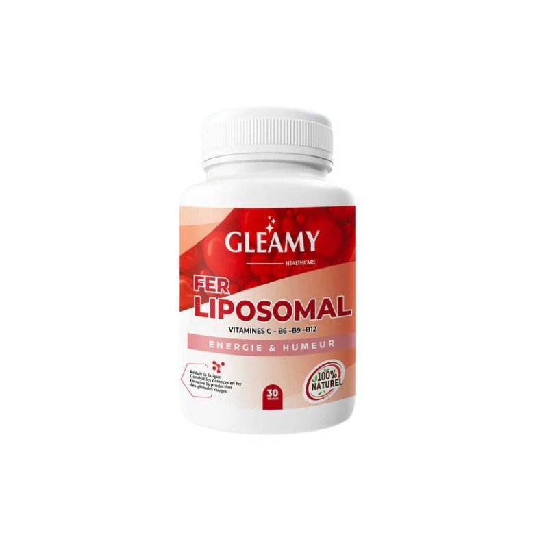 Gleamy Fer Liposomal + Vitamines C, B6, B9, B12