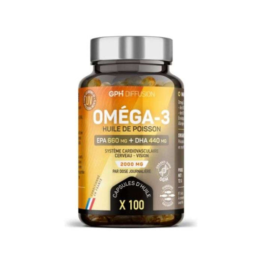 GPH Diffusion Oméga 3 - 100 Capsules