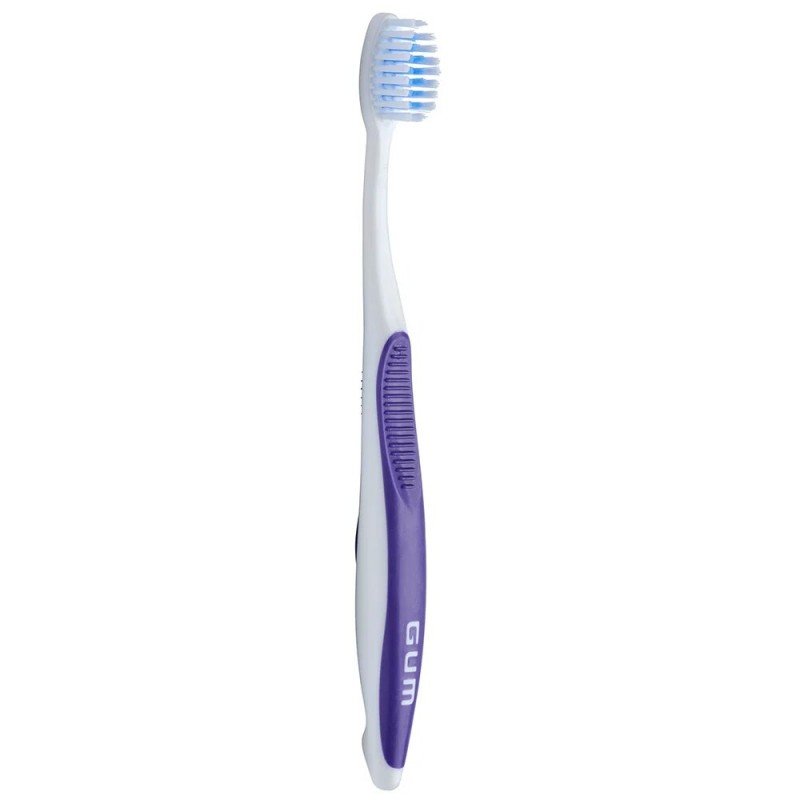 GUM Brosse à Dents Orthodontie REF 124 - Coupe en V