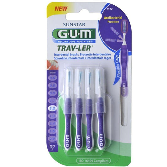 GUM Brossette Interdentaire Trav-Ler Extra Fine 1.2 mm