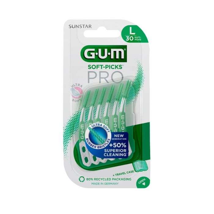 GUM Soft Picks Pro Interdental Cleaners Large - 30 Pieces