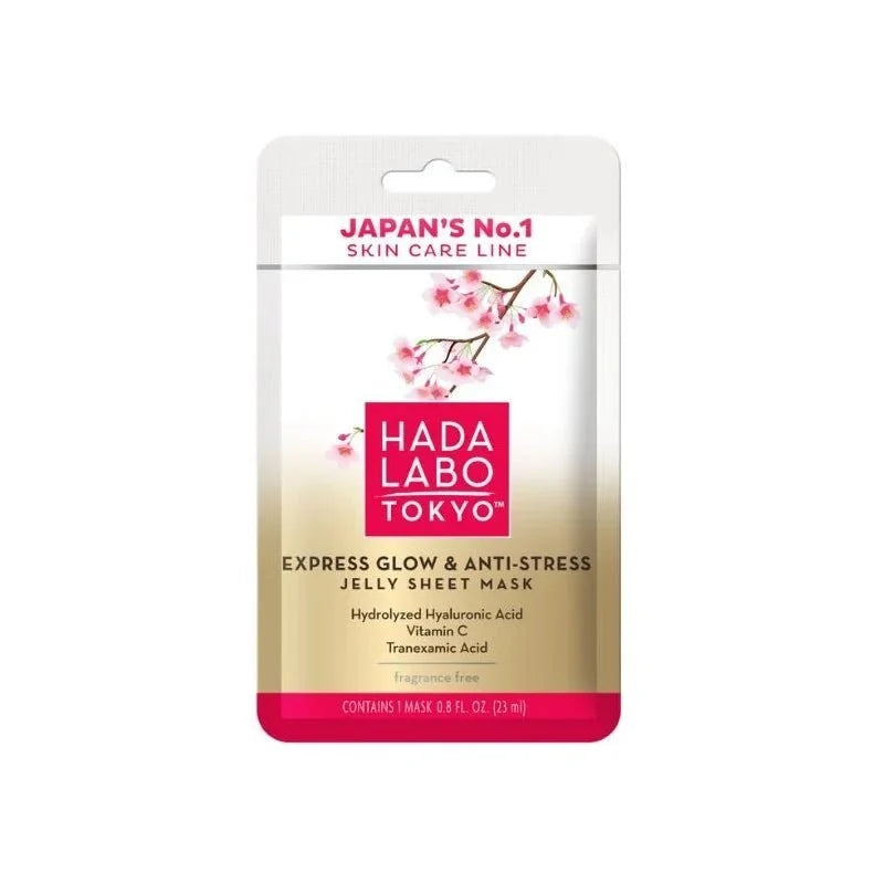 HADA LABO Masque en Tissu Express Glow & Anti-Stress