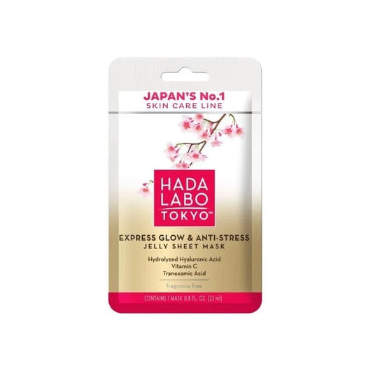 HADA LABO Masque en Tissu Express Glow & Anti-Stress
