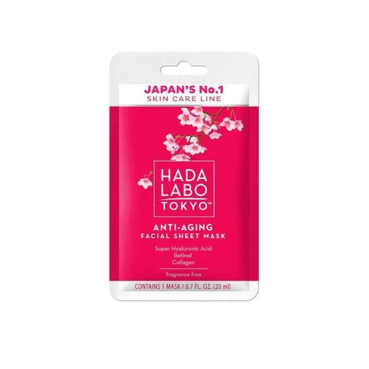 HADA LABO Masque Tissu Anti-Âge 20ml