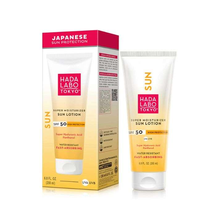 Hada Labo Tokyo Super Moisturizing Sun Lotion SPF50
