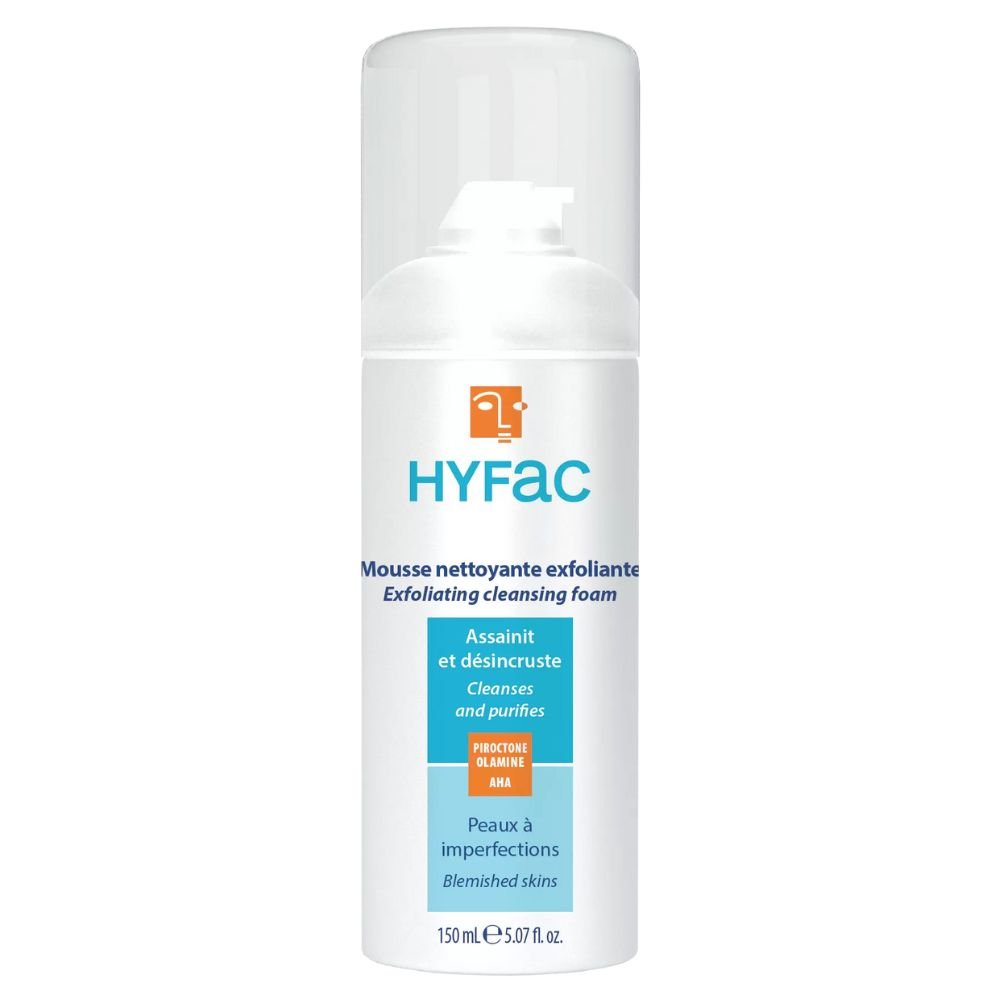 Hyfac Mousse Nettoyante Exfoliante - 150ml