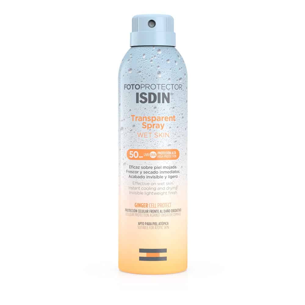 ISDIN Fotoprotector Spray Transparent Wet Skin SPF50+ 250ml
