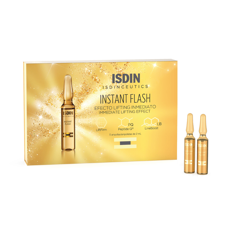 Isdin Instant Flash Ampoules à Effet Lifting Immédiat