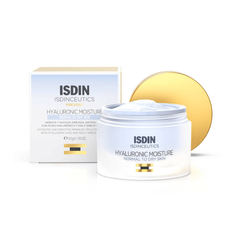 ISDIN Isdinceutics Crème Hydratante Hyaluronique Peaux Normales à Sèches 50ml