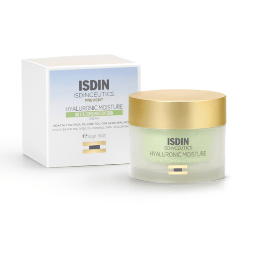 ISDIN Isdinceutics Hyaluronic Moisture Crème Hydratante Peaux Grasses et Mixtes - 50g