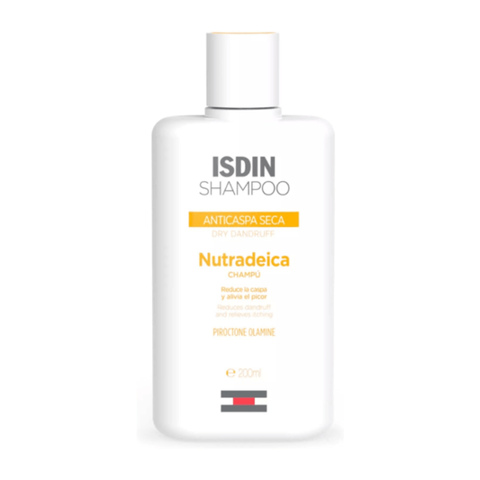 Isdin Nutradeica Shampoing Anti-Pelliculaire Pellicules Sèches 200ml