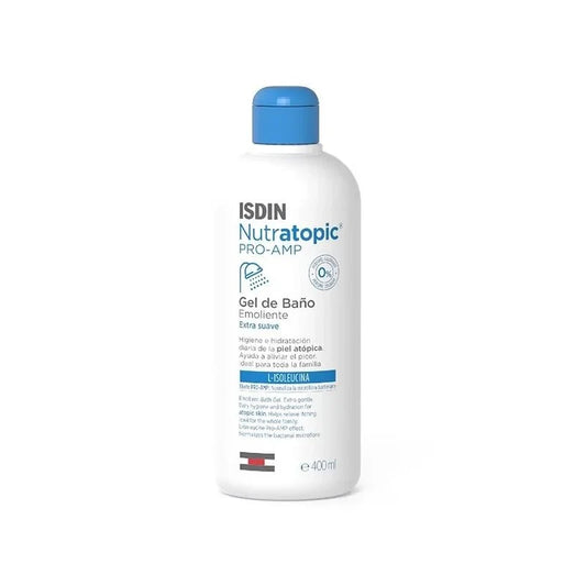 ISDIN Nutratopic Gel de Bain Émollient 400ml