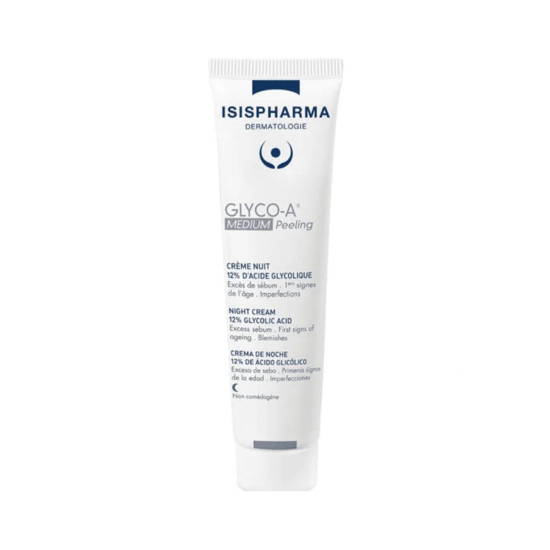 Isispharma Glyco-A Medium Peeling Crème Nuit 12% d'Acide Glycolique
