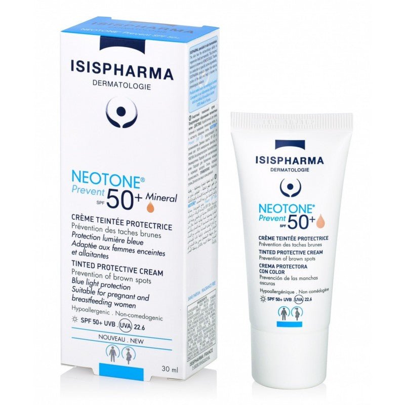 Isispharma Neotone Prevent Crème Teintée Protectrice SPF 50+ 30ml