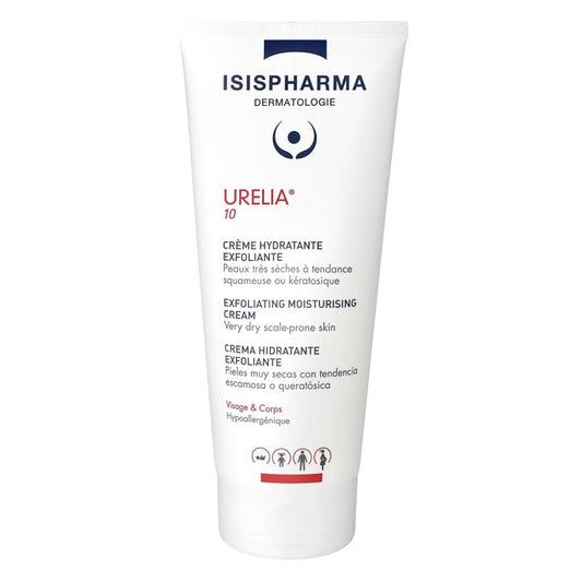 Isispharma Urelia 10 Crème Hydratante Exfoliante 150ml