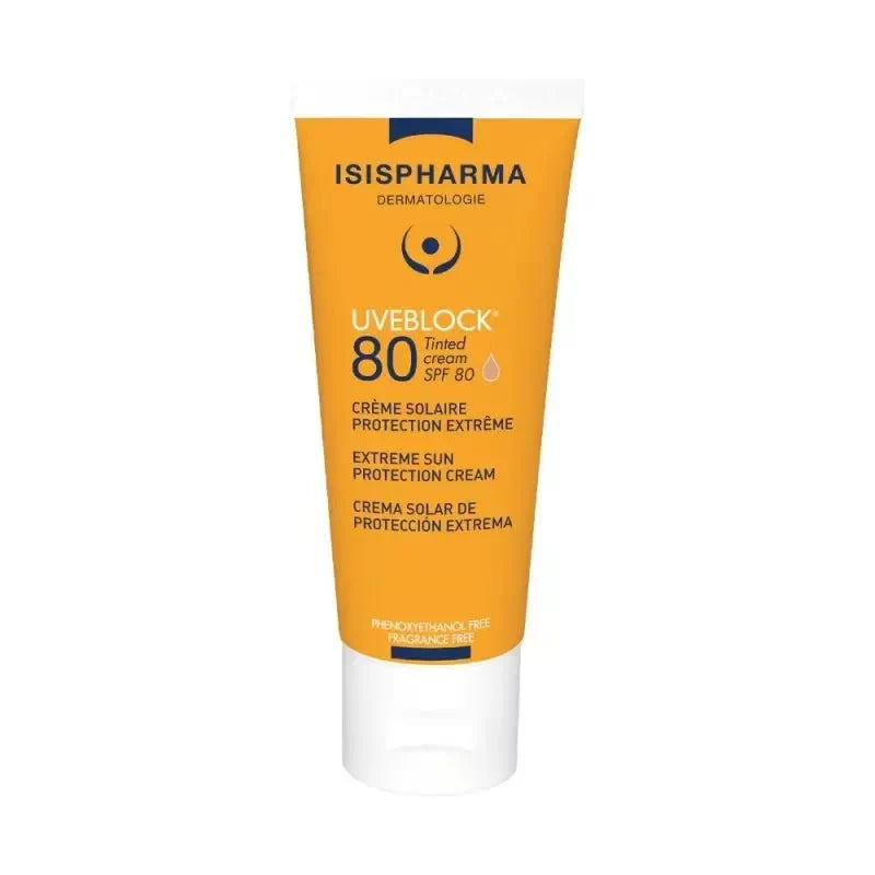 Isispharma Uveblock 80+ Crème Teintée SPF 80