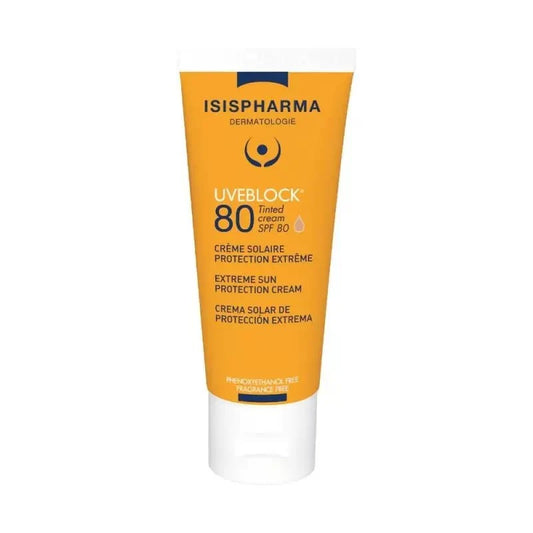 Isispharma Uveblock 80+ Crème Teintée SPF 80