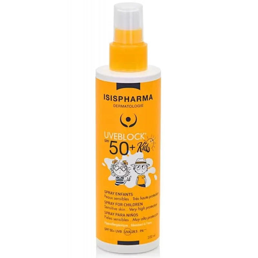 Isispharma Uveblock Enfants Spray Solaire Spf 50+ 200ml