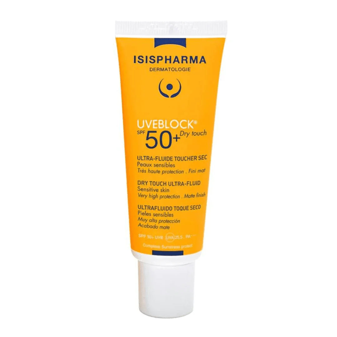 Isispharma Uveblock Ultra-Fluide SPF50+ Toucher Sec Invisible 40ml