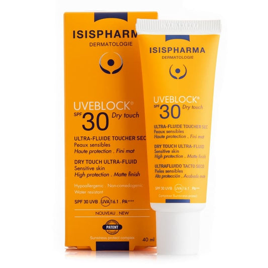 Isispharma Uveblock Ultra-fluide Toucher Sec Spf30