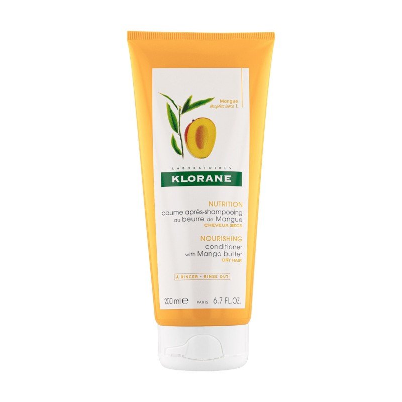Klorane Baume Après-Shampoing Nutrition au Beurre de Mangue – 200 ml