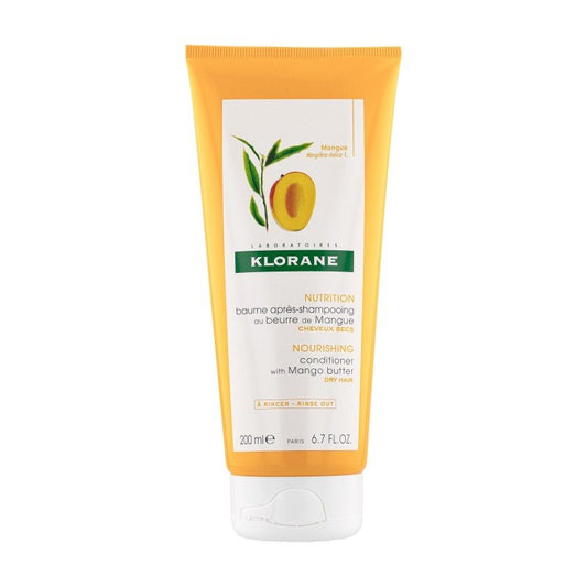 Klorane Baume Après-Shampoing Nutrition au Beurre de Mangue – 200 ml