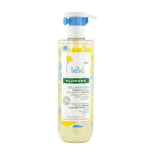 Klorane Bébé Gel Lavant Doux au Calendula - 500ml