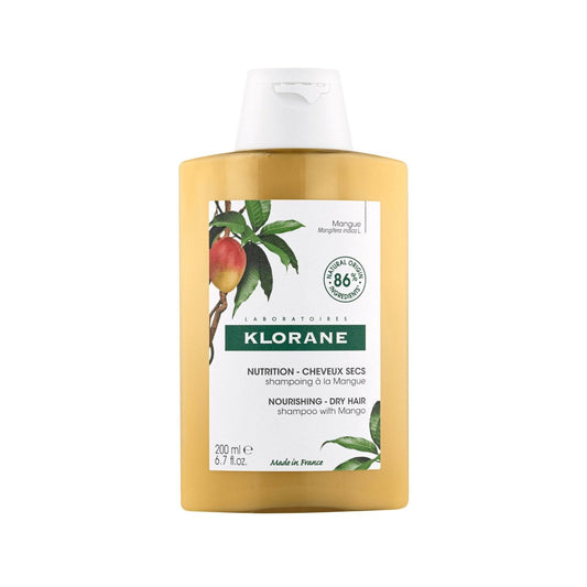 Klorane Shampooing Nourrissant au Beurre de Mangue 200ml