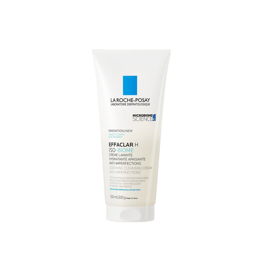 La Roche-Posay Effaclar H ISO-BIOME Crème Lavante Hydratante Apaisante 200ml