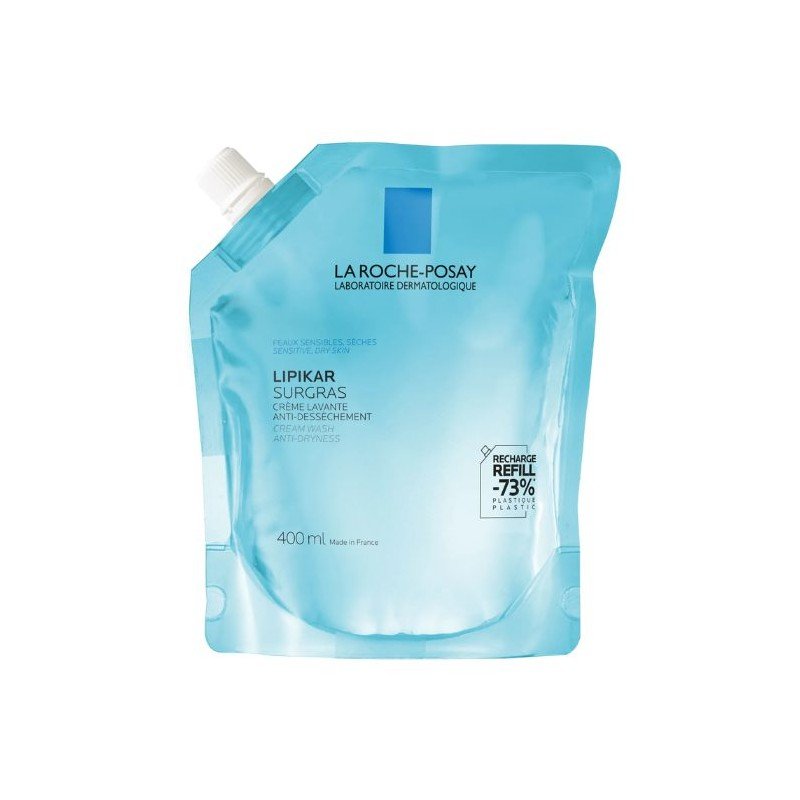 La Roche-Posay Lipikar Surgras Crème Lavante Éco-Recharge 400 ml