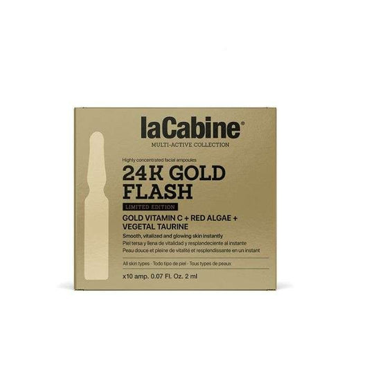 LaCabine 24K Gold Flash Ampoules Anti-Âge 10x2ml