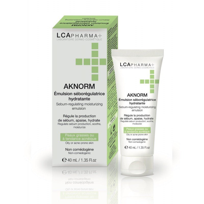 LCA PHARMA Aknorm Émulsion Séborégulatrice Hydratante 40ml