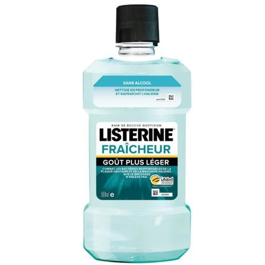 Listerine Fraîcheur Sans Alcool Bain de Bouche 250ml