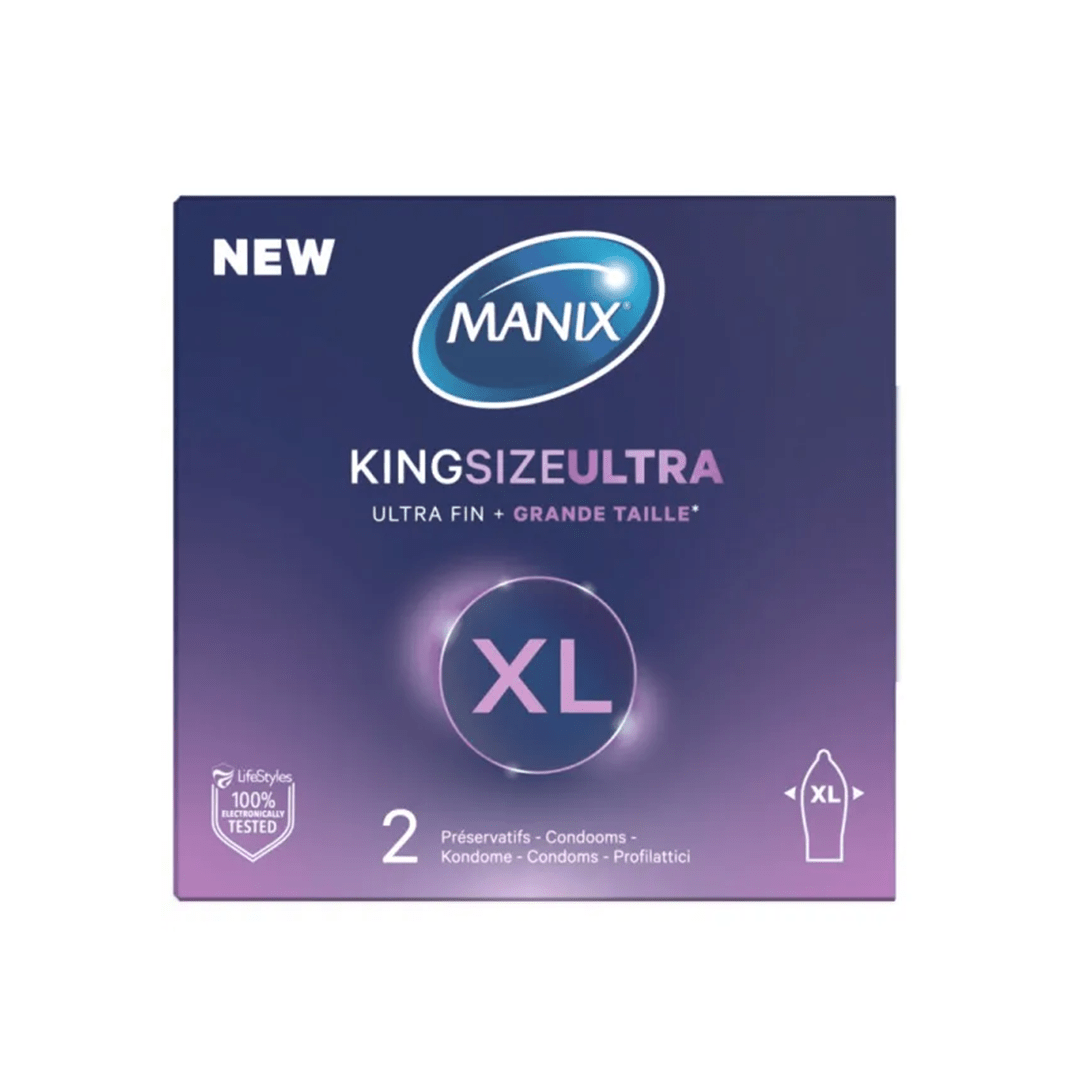 Manix King Size Ultra - 2 Piéces