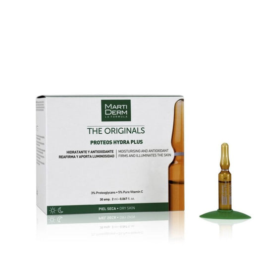 MartiDerm The Originals Proteos Hydra Plus Ampoules Hydratantes et Antioxydantes – 10x2ml